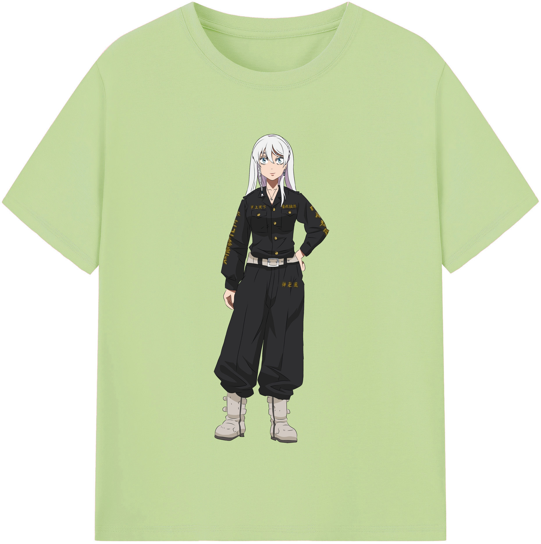 （画像用） 東京リベンジャーズ Tokyo Revengers 綿100％半袖Tシャツ（フロントプリント）